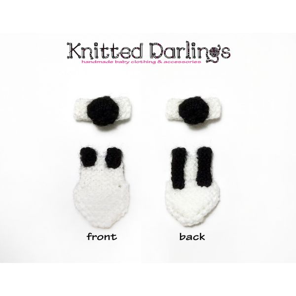  Handmade knitted 2 piece set for mini baby 4,5"- 5" by Knitted Darlings #81